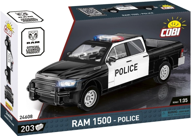 Set di costruzioni COBI RAM 1500 Police 1:35 (203 pezzi)