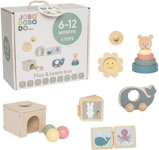 JaBaDaBaDo box educativo gioco e apprendimento 6–12 m