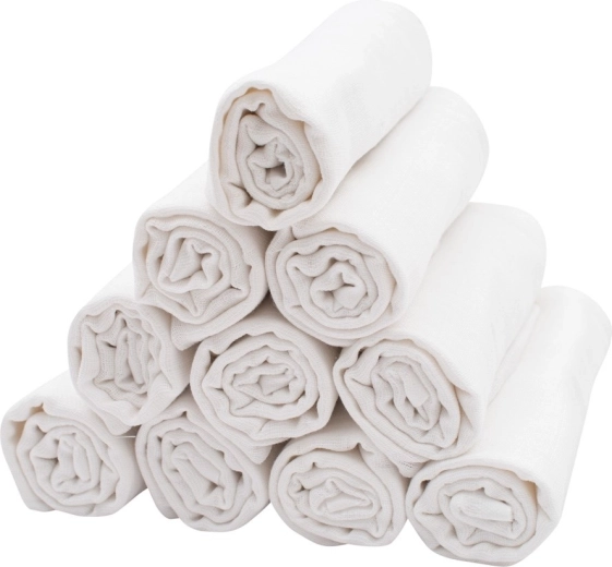 Pannolini in cotone New Baby premium 70 × 80 cm, 10 pz