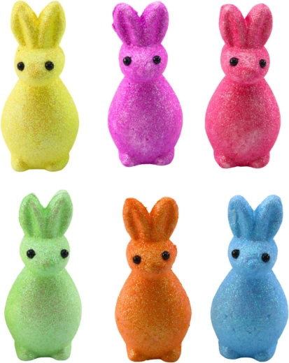 Aspetto pasquale glitterato