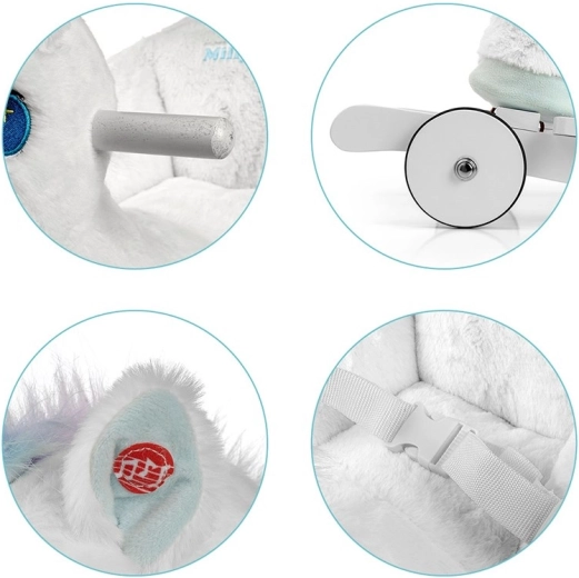 Morbido peluche e orecchie interattive