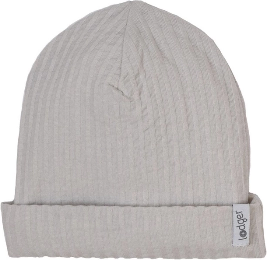 Cappellino beanie Lodger seersucker steel 6–12 mesi