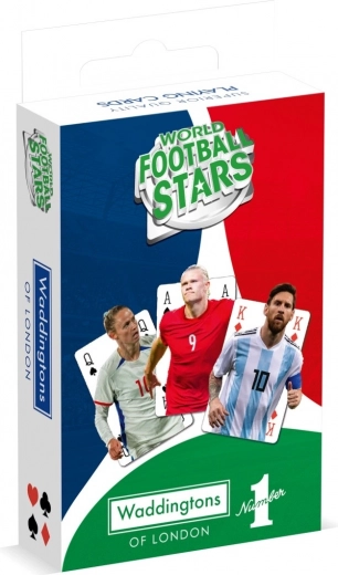 Carte da gioco Waddingtons No. 1 World Football Stars