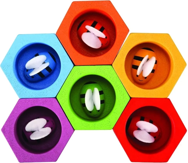 Abbinamento dei colori tra apine e alveari