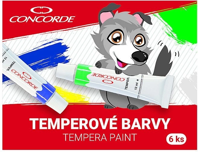 Tempere CONCORDE 6×12 ml