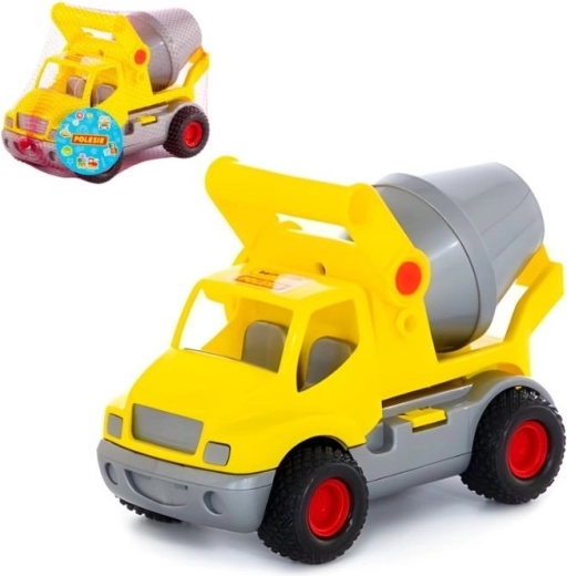 Betoniera giocattolo ConsTruck gialla