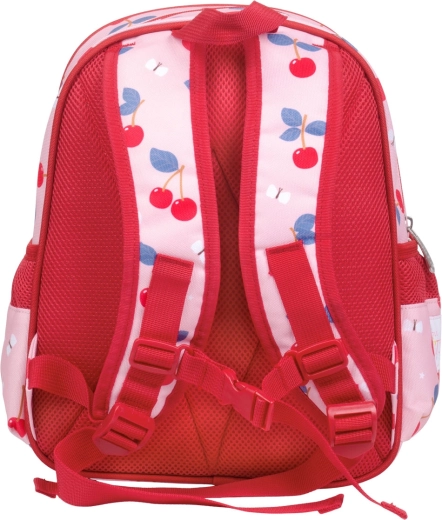 Zaino per bambini A Little Lovely Company per la scuola dell'infanzia con ciliegie