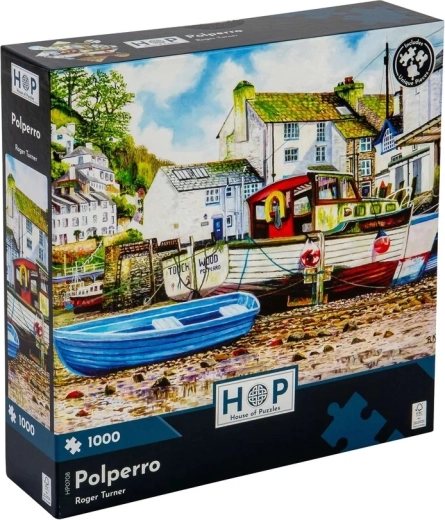 Pittoresco motivo del porto di Polperro