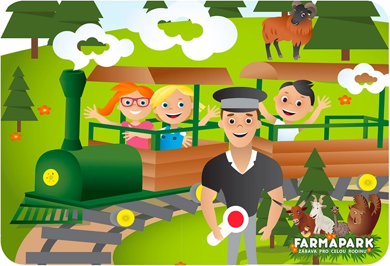 Tovaglietta 3D Farmapark cavallino PRIME