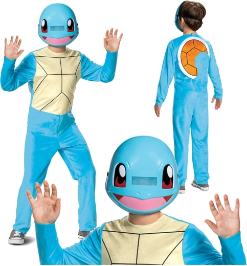 Costume per bambini Pokémon Squirtle kigurumi 126–136 cm