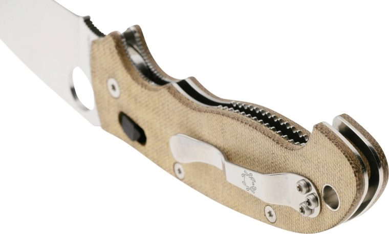 Canvas Micarta premium e clip reversibile