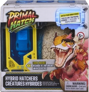 Jurassic World Primal Hatch Hybrid Hatchers dinosauro ibrido che si schiude - 1 pezzo