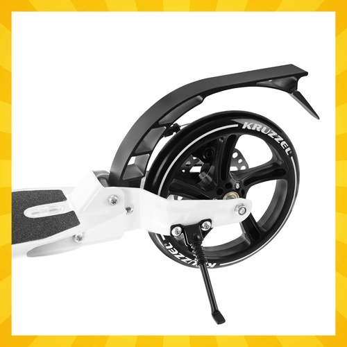 Doppio sistema frenante per maggiore sicurezza