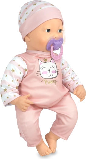 Outfit rosa con ciuccio