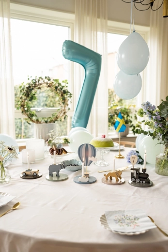 Si abbina perfettamente ai palloncini numerici 0–9