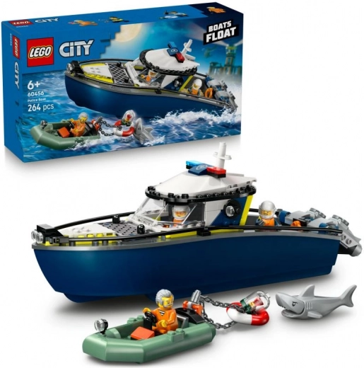 Lego City motoscafo della polizia – inseguimento in mare