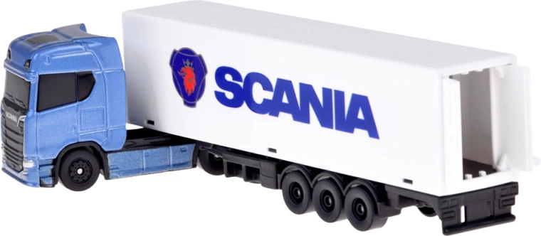 Cabina in metallo e semirimorchio rimovibile