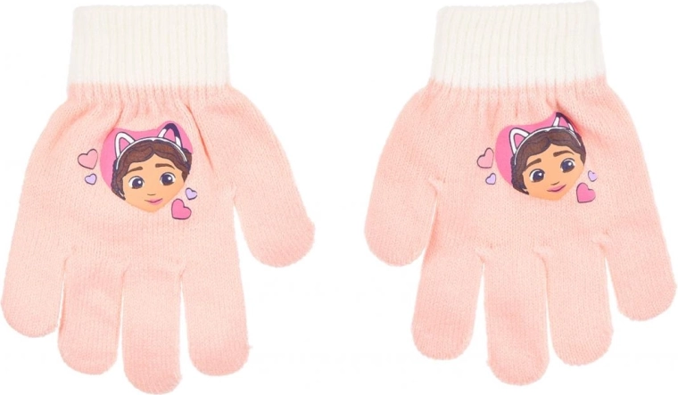 Guanti invernali per bambini La casa delle bambole di Gabby
