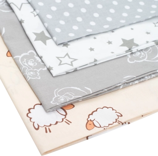 Elegante motivo a stelle grigie