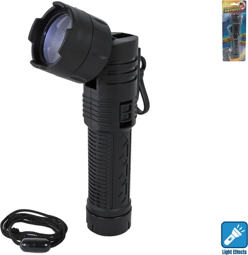 Torcia Operation Undercover con testa rotante a 90° 16 cm