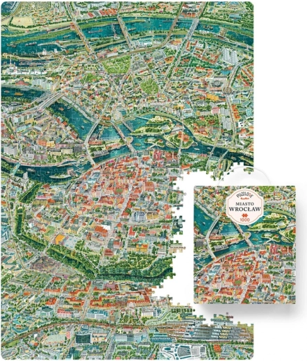 CzuCzu Puzzlove città di Breslavia 1000 pezzi