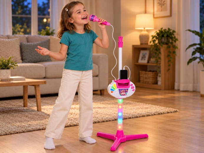 Pannello musicale con effetti luminosi