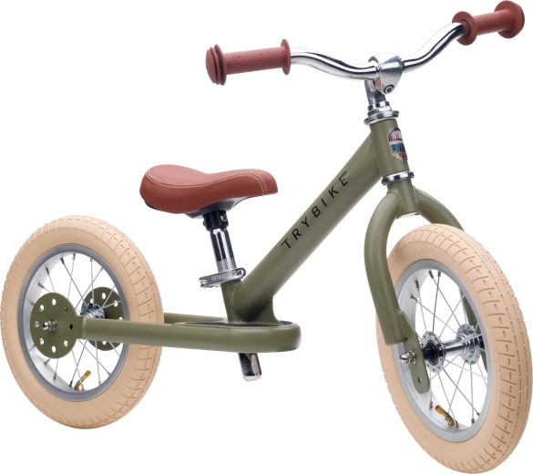 2 in 1: triciclo per iniziare, balance bike per i più esperti