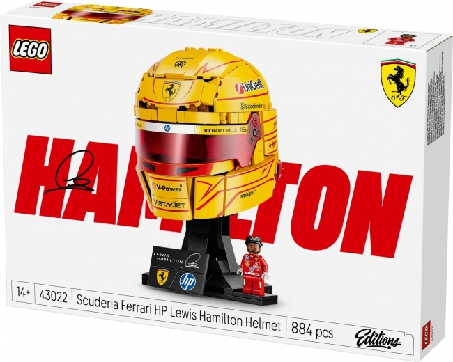 Minifigure di Lewis Hamilton inclusa nel set