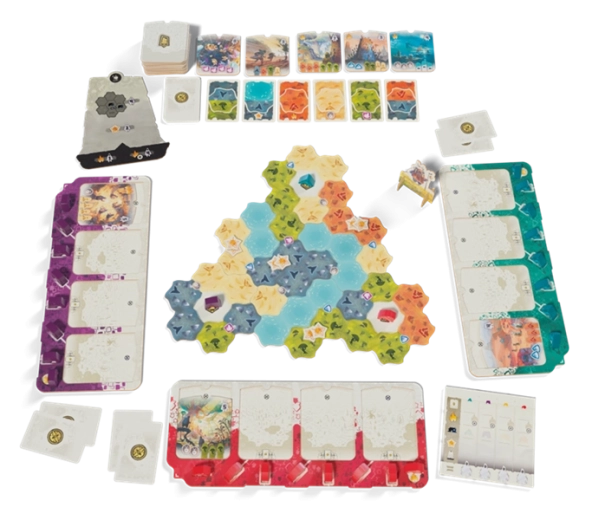 Plancia di gioco modulare che cambia a ogni partita