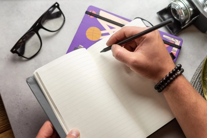 Scrittura comoda per appunti e idee