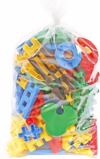 107 pezzi per costruzioni creative