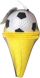 Coni SPORTO con pallone da calcio
