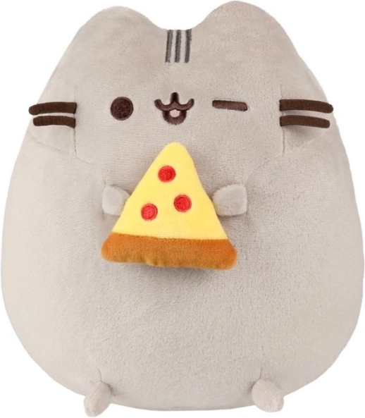 peluche PUSHEEN con pizza 24 cm