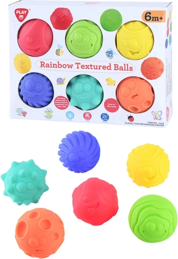Playgo cubi sensoriali morbidi 6 pz