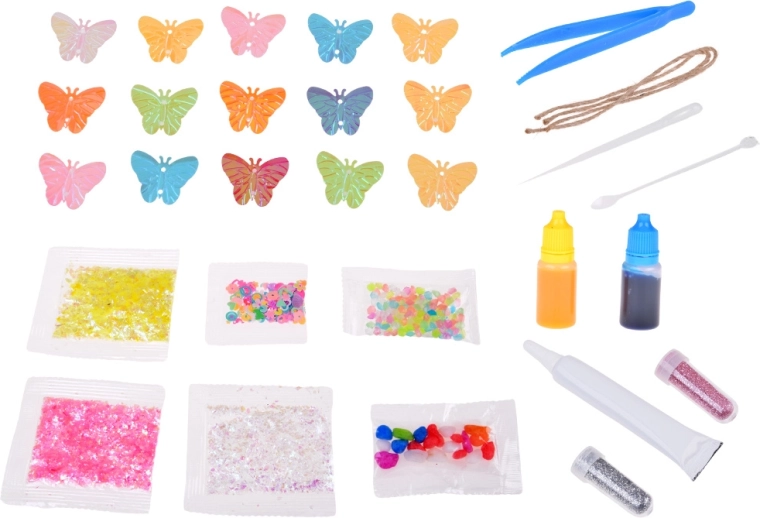 Glitter, pigmenti e decorazioni per infinite combinazioni