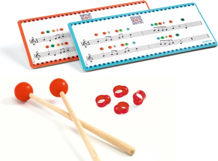 Carte con note per imparare facilmente