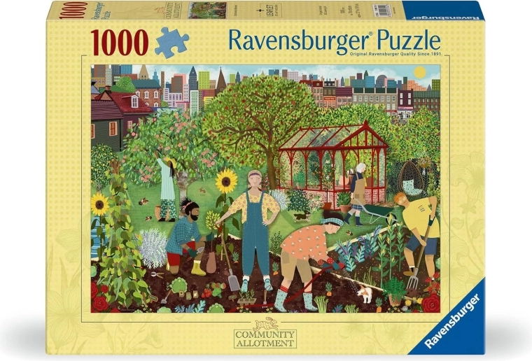 Puzzle Ravensburger Lavori in giardino 1000 pezzi