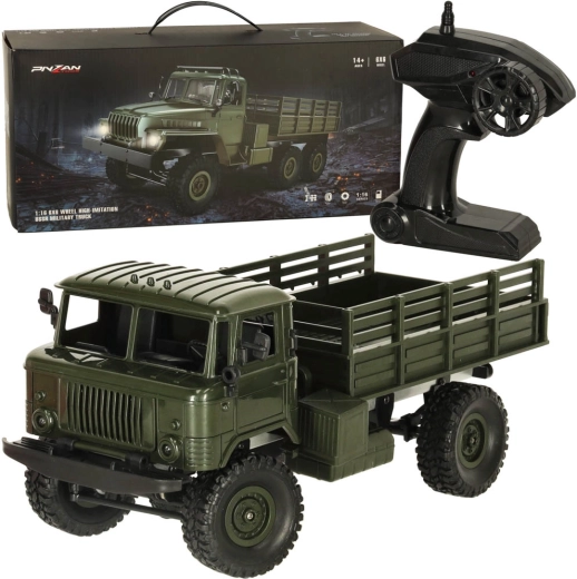 Camion militare fuoristrada radiocomandato 4WD 1:16 RTR
