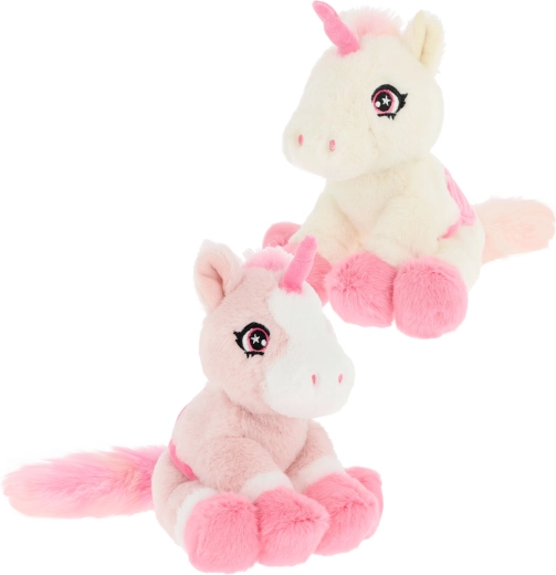 Unicorno Keeleco con trecce 16 cm - 1 pezzo