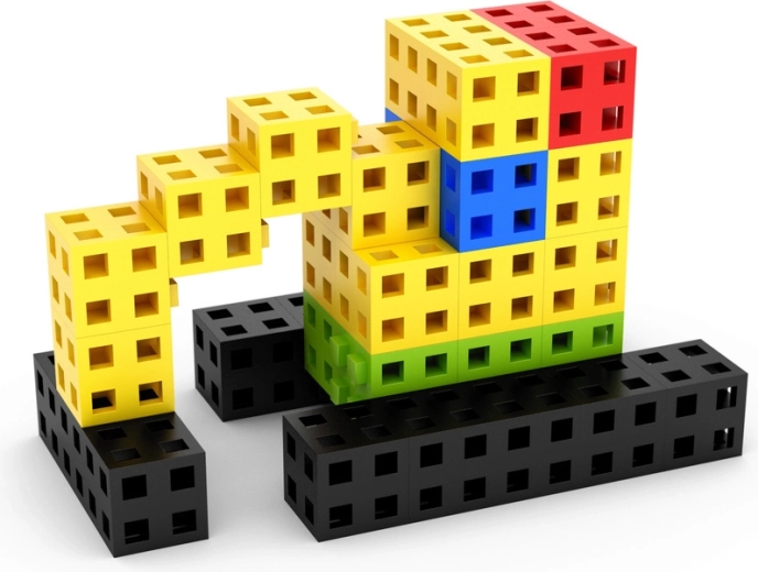 Gioco creativo in colori vivaci