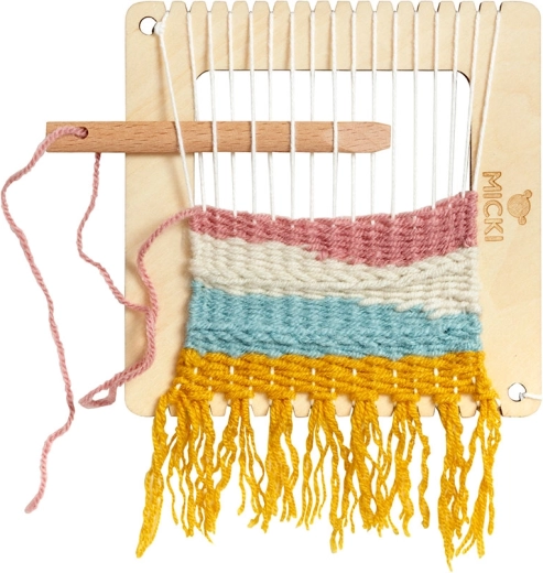 Telaietto da tessitura in legno per bambini Micki