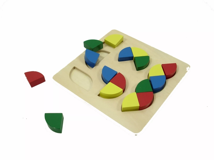 Puzzle sagomati colorati - 1 pezzo