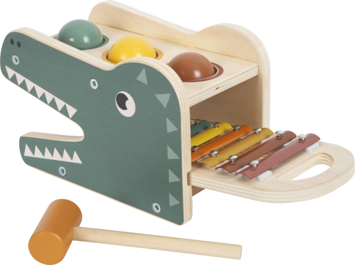 Giocattolo in legno per piccoli musicisti