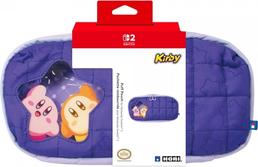 Custodia HORI Puff Pouch Kirby and Waddle Dee per Nintendo Switch 2