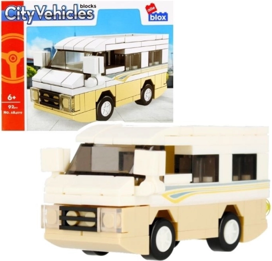 Set di costruzioni autobus urbano (92 pezzi) - 1 pezzo