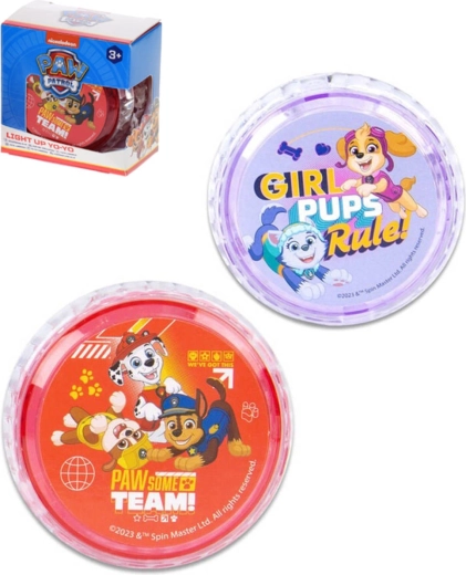 Yo-yo luminoso Paw Patrol 6 cm a batterie - 1 pezzo