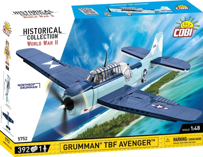 COBI Seconda guerra mondiale Grumman TBF Avenger 1:48 (392 pezzi)