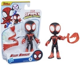Hasbro – action figure Miles Morales dalla serie Spidey e i suoi fantastici amici 10 cm