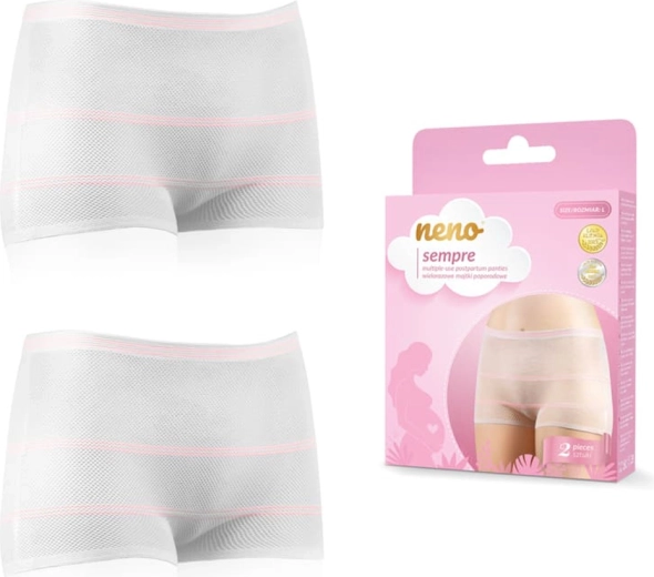 Mutandine post-partum Neno Sempre, taglia M (2 pz)