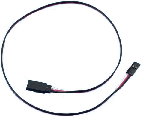 Cavo di prolunga per servo Futaba 45 cm piatto